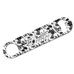 Toile Bar Bottle Opener w/ Initial