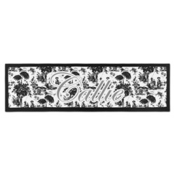 Toile Bar Mat - Large (Personalized)