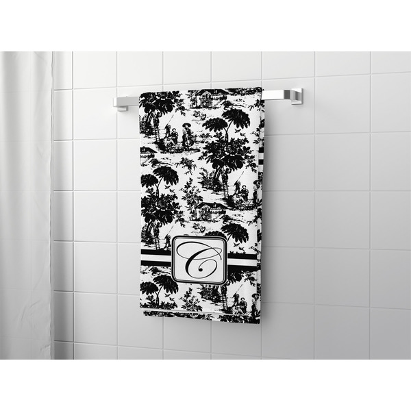 Toile Bath Towel - LIFESTYLE