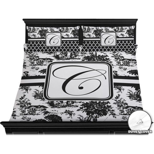 Toile Bedding Set (King) - Duvet