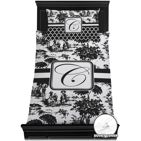 Toile Bedding Set (TwinXL) - Duvet