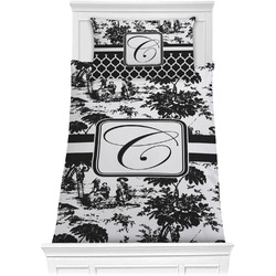 Toile Comforter Set - Twin (Personalized)