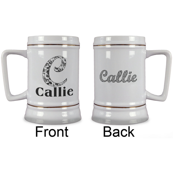 Toile Beer Stein - Approval