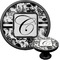 Toile Cabinet Knob (Black) (Personalized)
