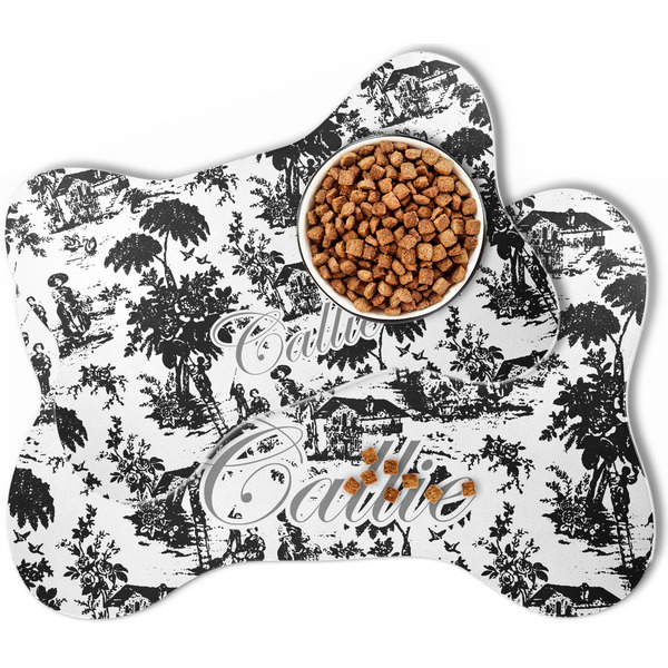 Toile Bone Shaped Dog Mats - MAIN