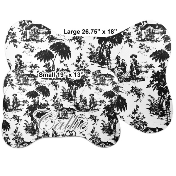 Toile Bone Shaped Mat Comparison