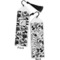 Toile Bookmark with tassel - Front and Back