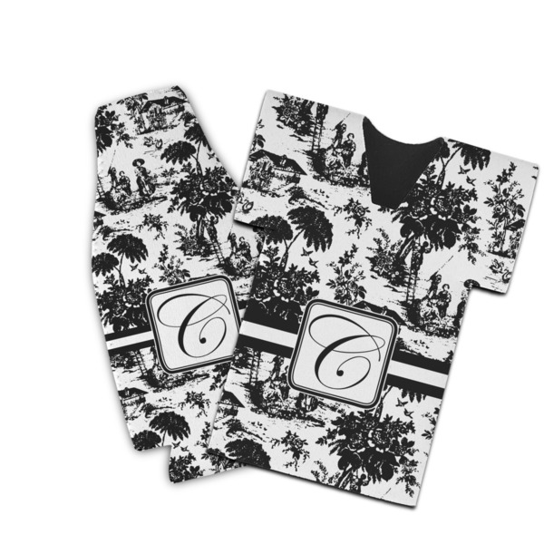 Custom Toile Bottle Cooler (Personalized)