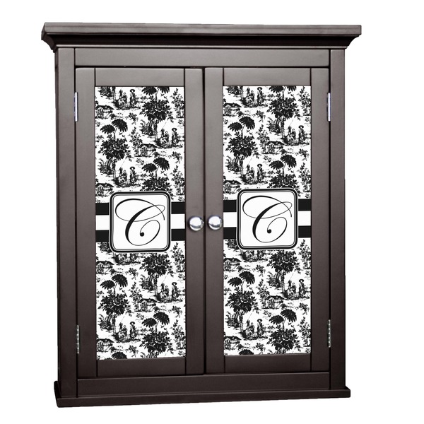 Custom Toile Cabinet Decal - Custom Size (Personalized)