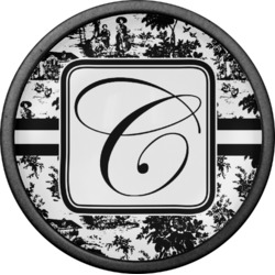 Toile Cabinet Knob (Black) (Personalized)