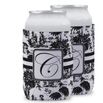 Toile Can Cooler (12 oz) w/ Initial