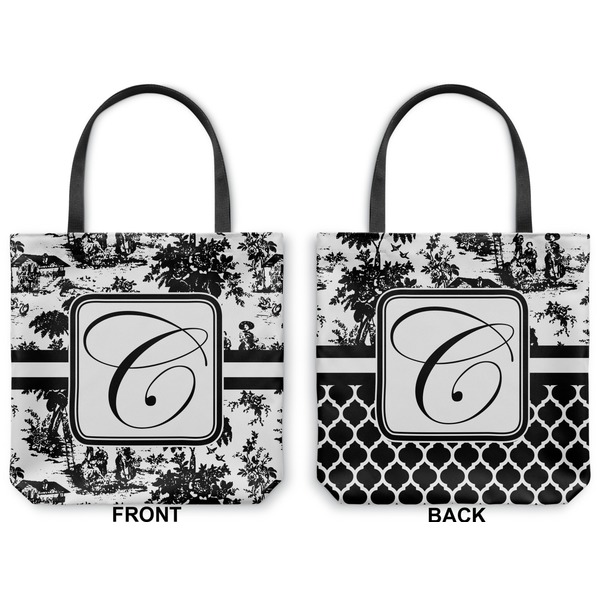 Toile Canvas Tote - Front and Back