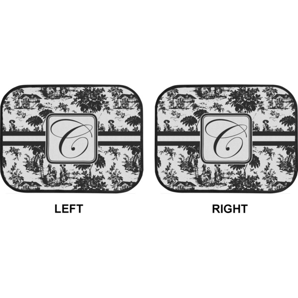 Toile Car Floor Mats (Back Seat) (Approval)