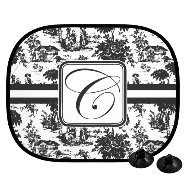 Custom Toile Car Side Window Sun Shade (Personalized)