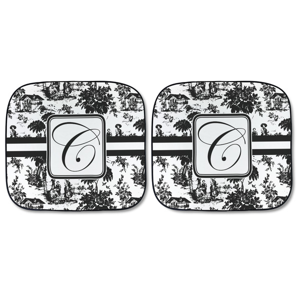 Toile Car Sun Shades - FRONT