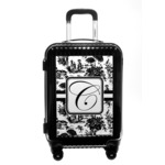 Toile Carry On Hard Shell Suitcase (Personalized)