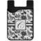 Toile Cell Phone Credit Card Holder