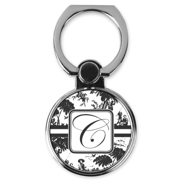 Custom Toile Cell Phone Ring Stand & Holder (Personalized)