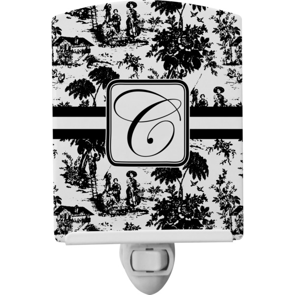 Custom Toile Ceramic Night Light (Personalized)