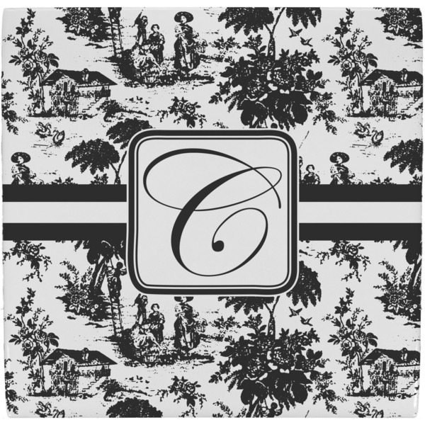 Custom Toile Ceramic Tile Hot Pad (Personalized)