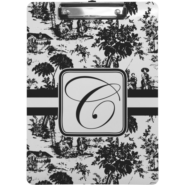 Custom Toile Clipboard (Letter Size) (Personalized)