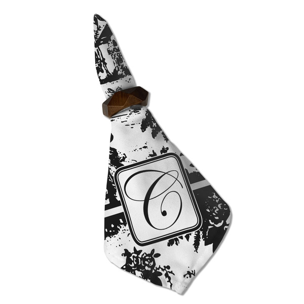 Toile Cloth Napkins - Personalized Dinner (Folded in Ring) (MAIN)