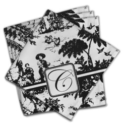 Toile Cloth Napkins (Set of 4) (Personalized)