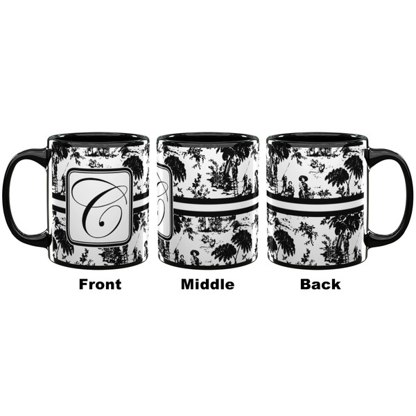 Toile Coffee Mug - 11 oz - Black APPROVAL