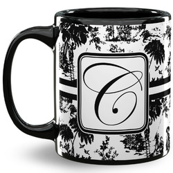 Toile 11 Oz Coffee Mug - Black (Personalized)