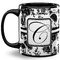 Toile Coffee Mug - 11 oz - Full- Black