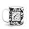 Toile Coffee Mug - 11 oz - White