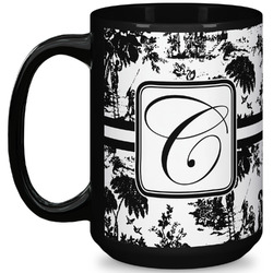 Toile 15 Oz Coffee Mug - Black (Personalized)