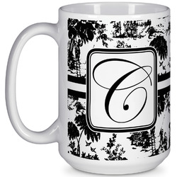 Toile 15 Oz Coffee Mug - White (Personalized)