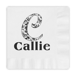 Toile Embossed Decorative Napkins (Personalized)