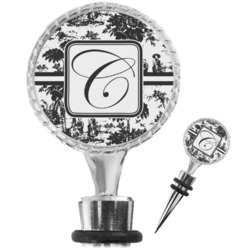 Toile Wine Bottle Stopper (Personalized)