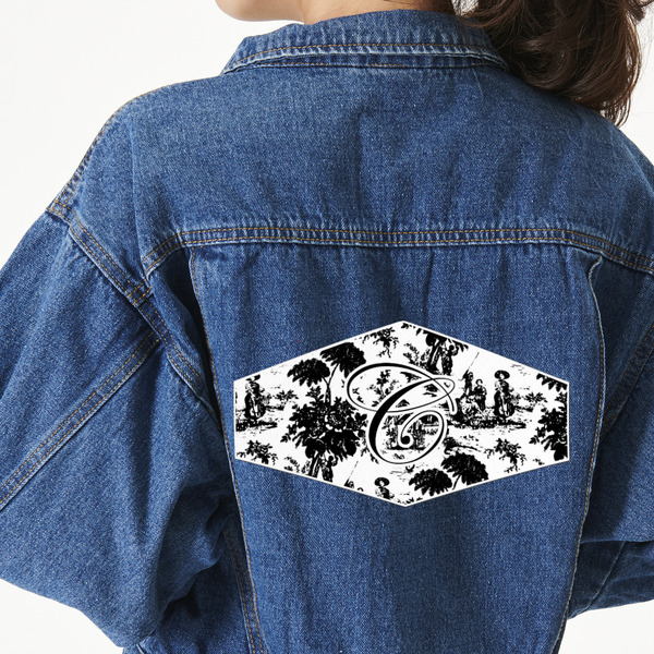 Custom Toile Twill Iron On Patch - Custom Shape - 3XL (Personalized)