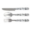 Toile Cutlery Set - FRONT
