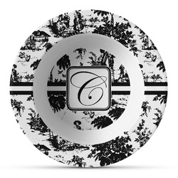 Toile Plastic Bowl - Microwave Safe - Composite Polymer (Personalized)