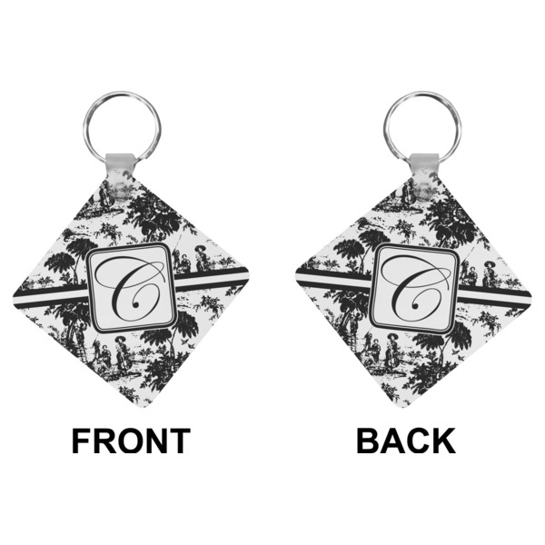 Toile Diamond Keychain (Front + Back)