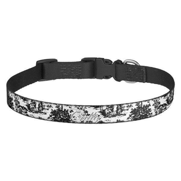 Custom Toile Dog Collar (Personalized)