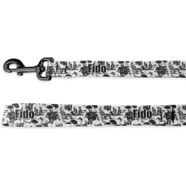 Custom Toile Deluxe Dog Leash (Personalized)