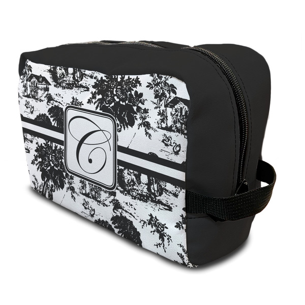 Custom Toile Toiletry Bag / Dopp Kit (Personalized)