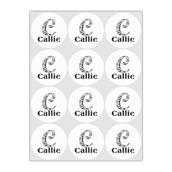 Toile Drink Topper - Small - Set of 12