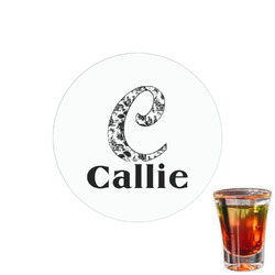 Toile Printed Drink Topper - 1.5" (Personalized)