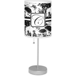 Toile 7" Drum Lamp with Shade (Personalized)