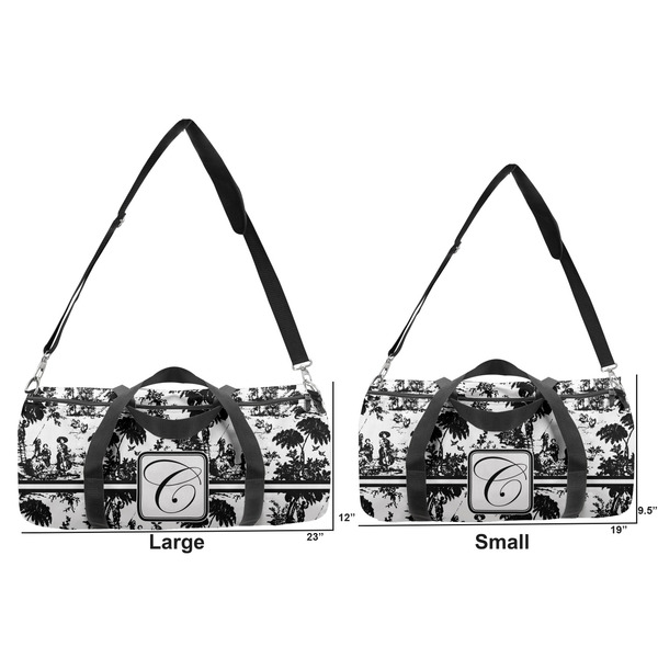 Toile Duffle Bag Small and Large