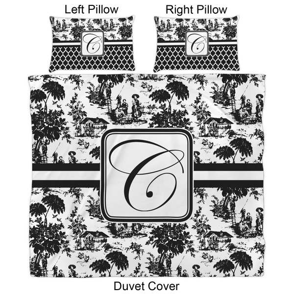 Toile Duvet Cover Set - King - Approval