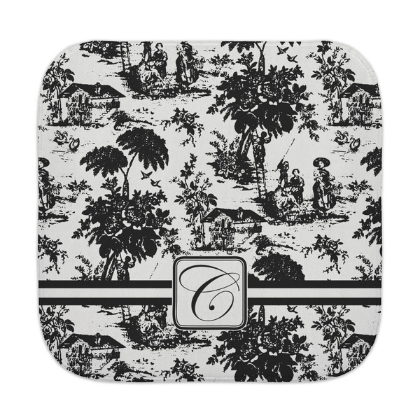 Custom Toile Face Towel (Personalized)