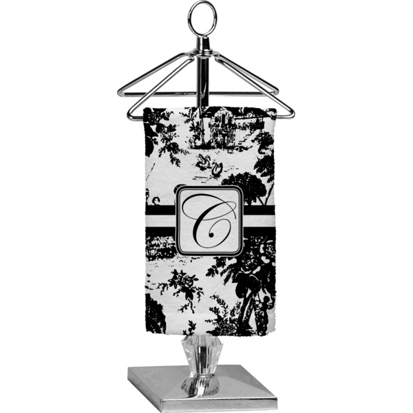 Custom Toile Finger Tip Towel - Full Print (Personalized)