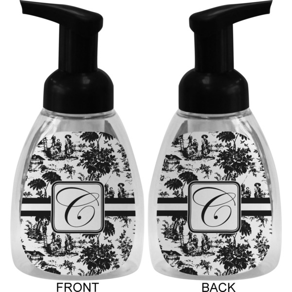 Toile Foam Soap Bottle (Front & Back)